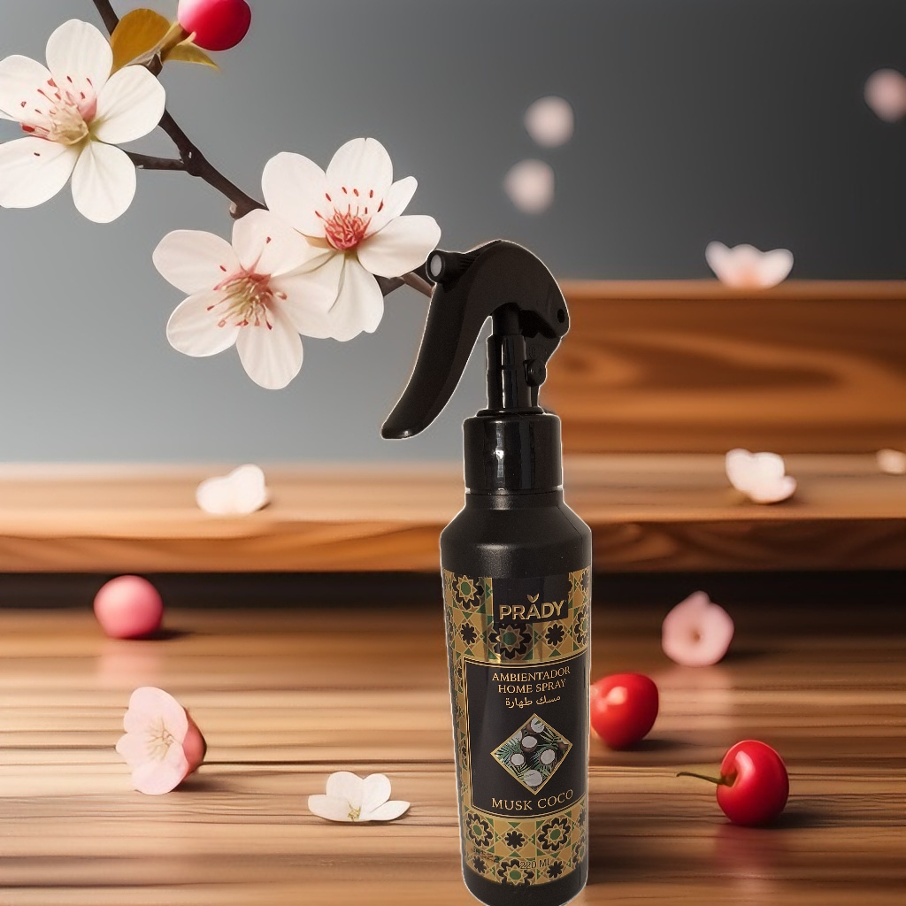 SPRAY D'AMBIANCE ET TISSU PRADY MUSK COCO 220ML