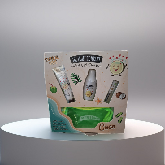 COFFRET 4 PIÈCES THE FRUIT COMPANY COCO LOCO