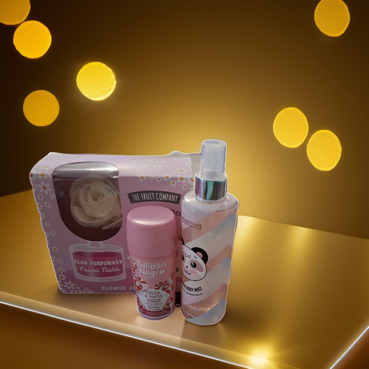 coffret rose